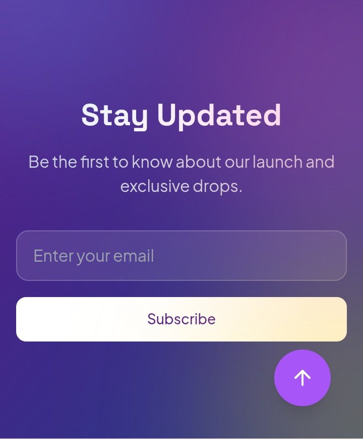 Want to stay updated?

Be the first to know when we launch 😉👇🏽
web3wears.vercel.app