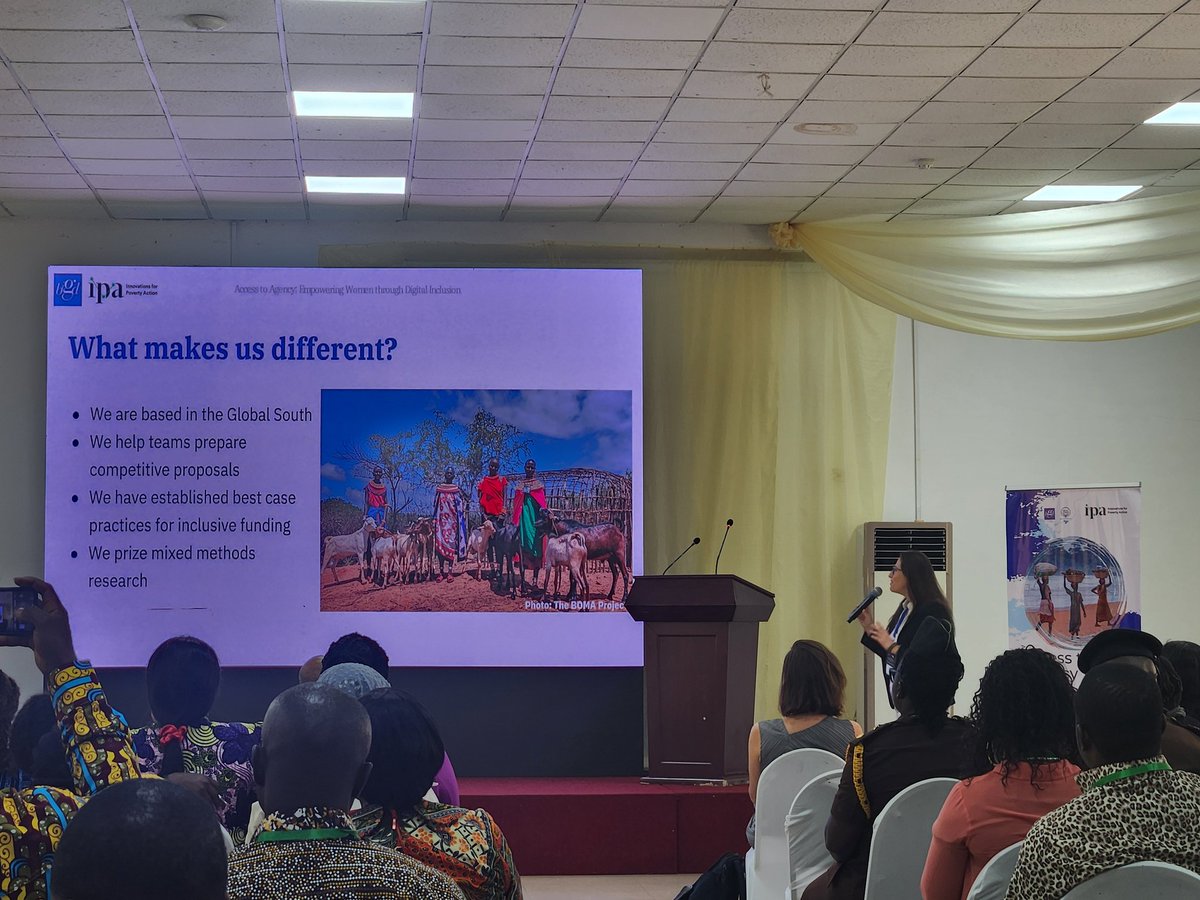 How do we measure progress in women's economic empowerment?
Kym Cole shares key insights from the WEE-DiFine &amp; WEE-Connect research portfolios.
📍 Live from Accra
🎥 Join here: youtube.com/live/NcUPck-U2…