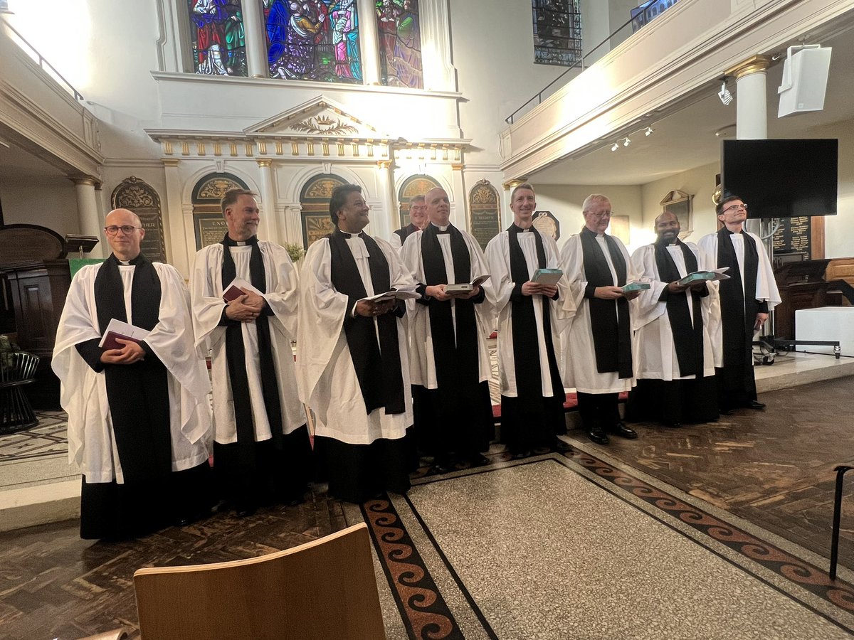 I was deeply encouraged to welcome this year's ordinands, so eager to serve God in ministry, to the @DioceseofLondon community. Each one of them will be a blessing to the church they serve.