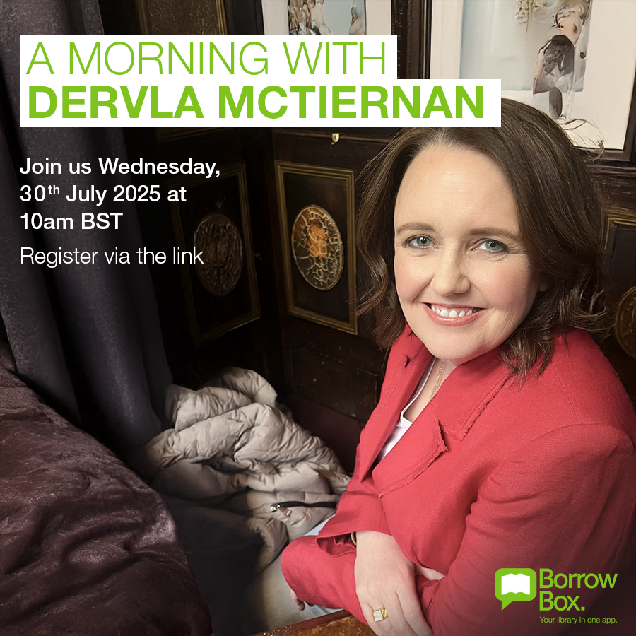 We are hosting live screenings of an online chat with BorrowBox and author Dervla McTiernan at the end of July in #MotherwellLib and #ShottsLib.

Book a free place to come along and watch: culturenl.co.uk/6ece