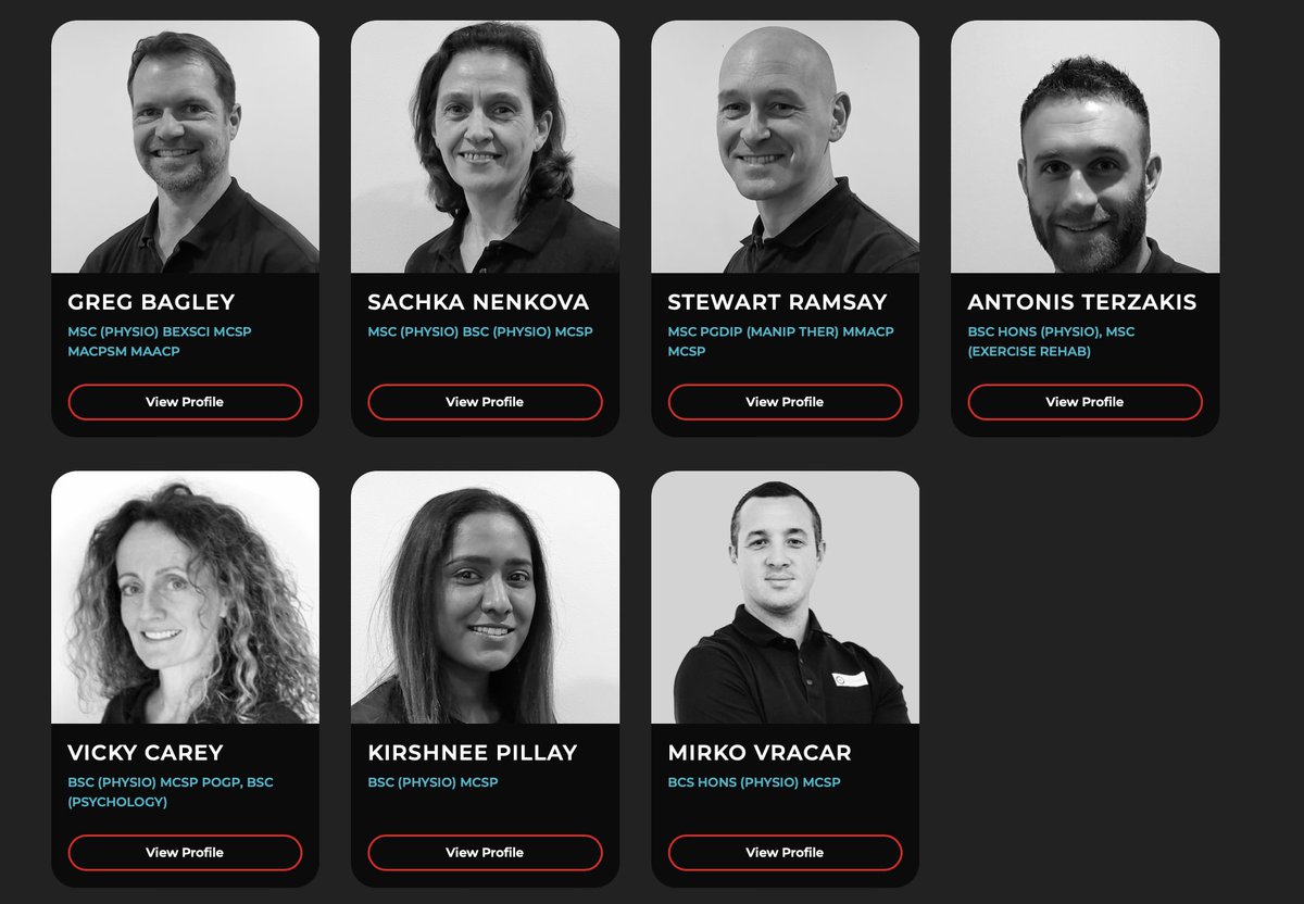 🤝MEET THE TEAM🤝

Want to know more about the fantastic team of talented physios at W5? 

👀 Head to our Who We Are page and click on a team member for the lowdown on them! 

👉️w5physio.co.uk/who-we-are/