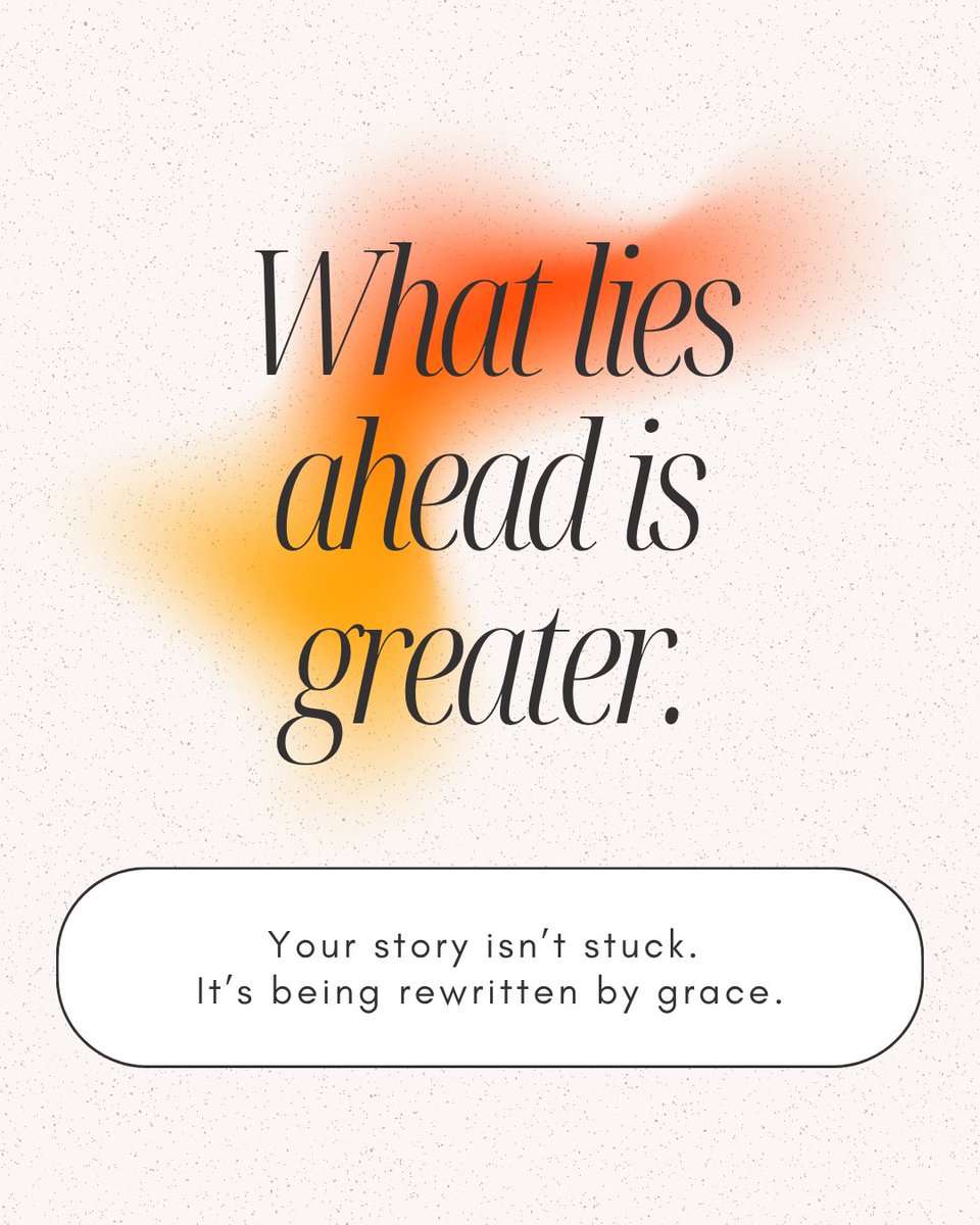 WellspringMB's tweet photo. Your past doesn’t define you—Jesus does.
There’s grace for what’s behind you and purpose in what lies ahead. https://t.co/Y3A1R2b6R1