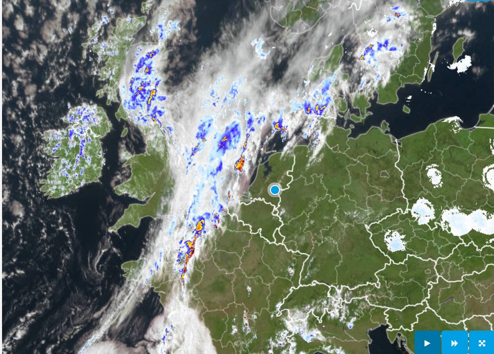 WsNL_Henry's tweet photo. 02-07-2025 13:00 uur. Het lijkt er op dat Zeeland de spits straks afbijt over enkele uren, trekrichting NO. #Onweer #STCNL
Bron: Weerplaza interactieve animatie https://t.co/iQ0IHmJrHR https://t.co/g8xVdEtutI