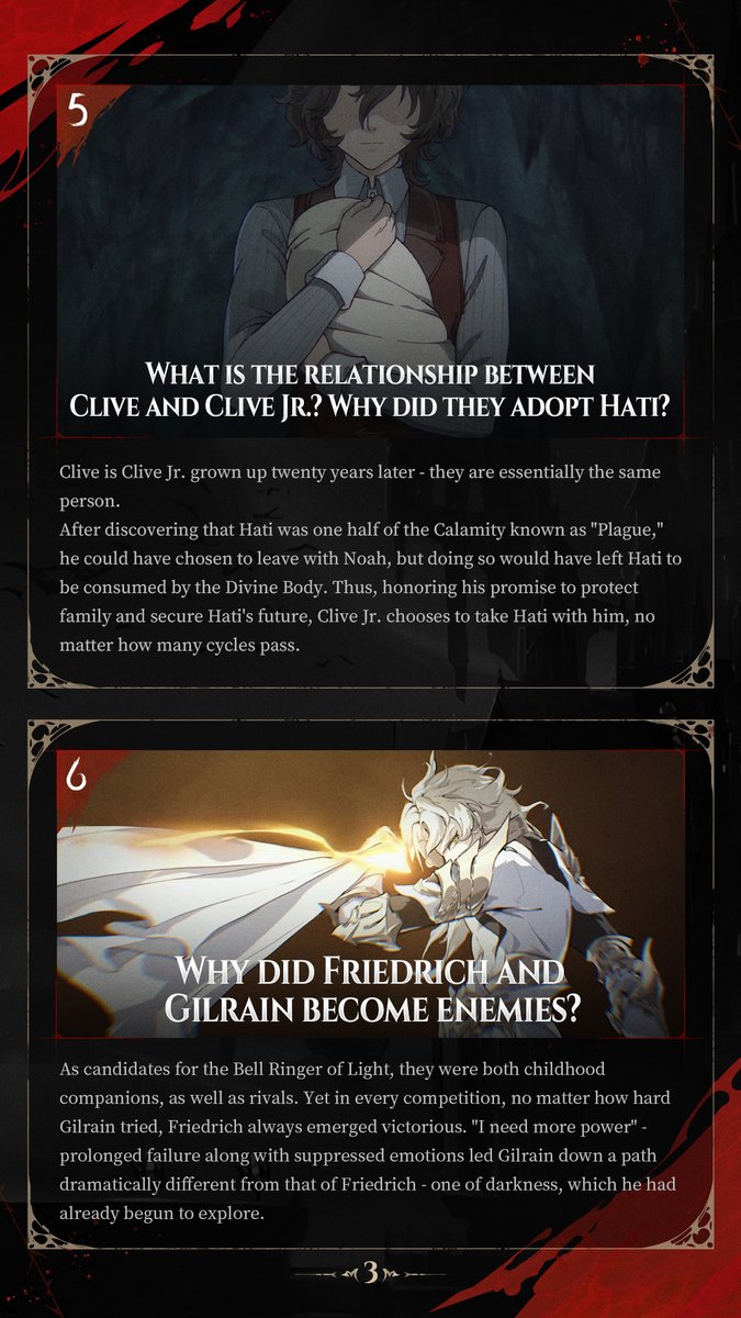SAB_EN_Official's tweet photo. Countless memories converge on the continent of Minexus. Even if endings are preordained, they await the hand that unveils it.
We've compiled 10 easily overlooked plot points from the campaign story. Comment with the one that gave you an "aha" moment, and 10 players who share this post will be randomly selected to receive Moon Tear x600!
⚠️Spoiler Alert!
This content may reveal key plot points — read at your own risk! #SilverandBlood