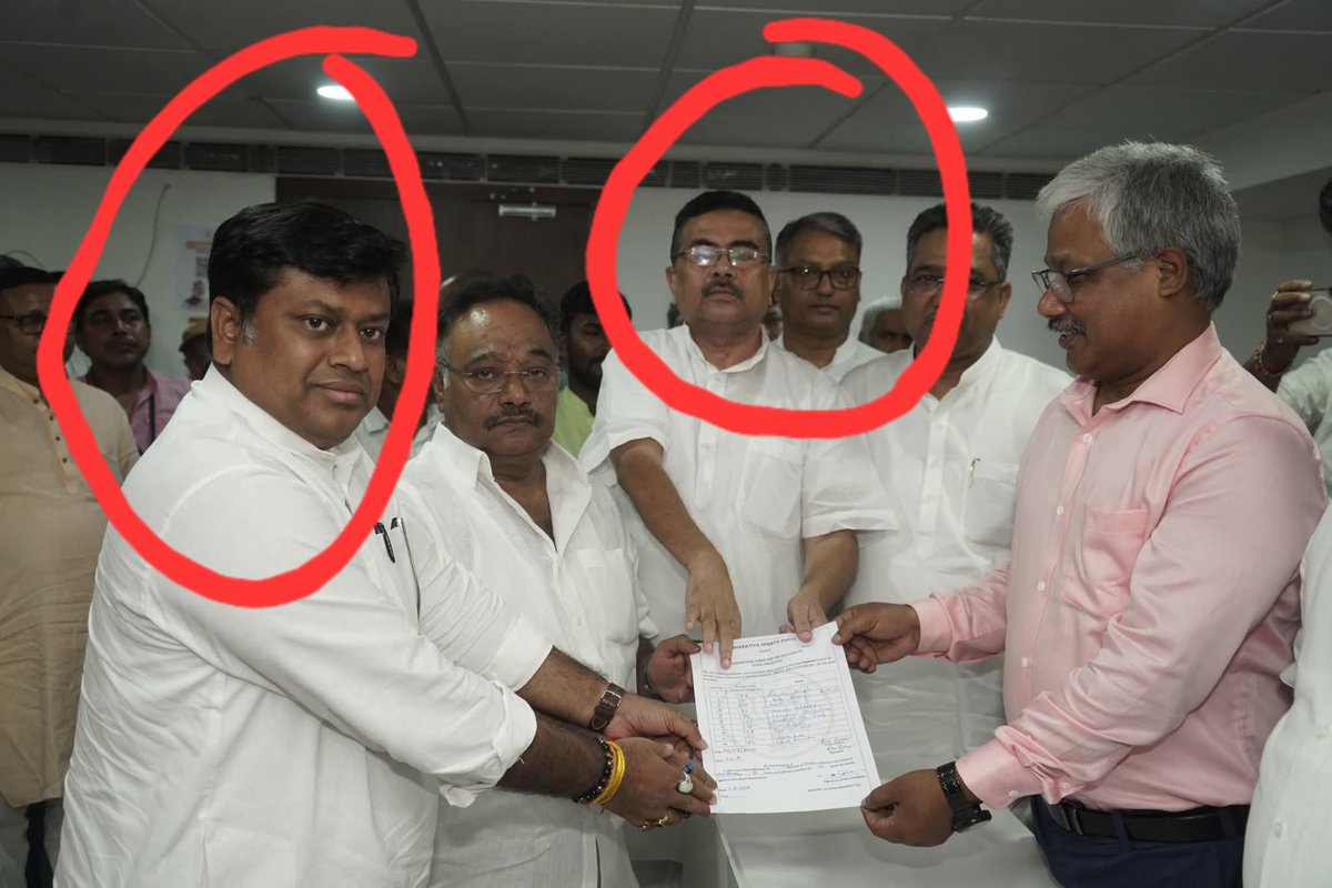 RohitDu48986022's tweet image. দুজনের মুখ দেখেই বোঝা যাচ্ছে কী ব্যাথা 😄 😄  @SamikBJP দা কে  অভিনন্দন জানাই 🎗 
#NoVoteToBJP #RejectBJP #indvseng2ndtest #HideAndSisEP2