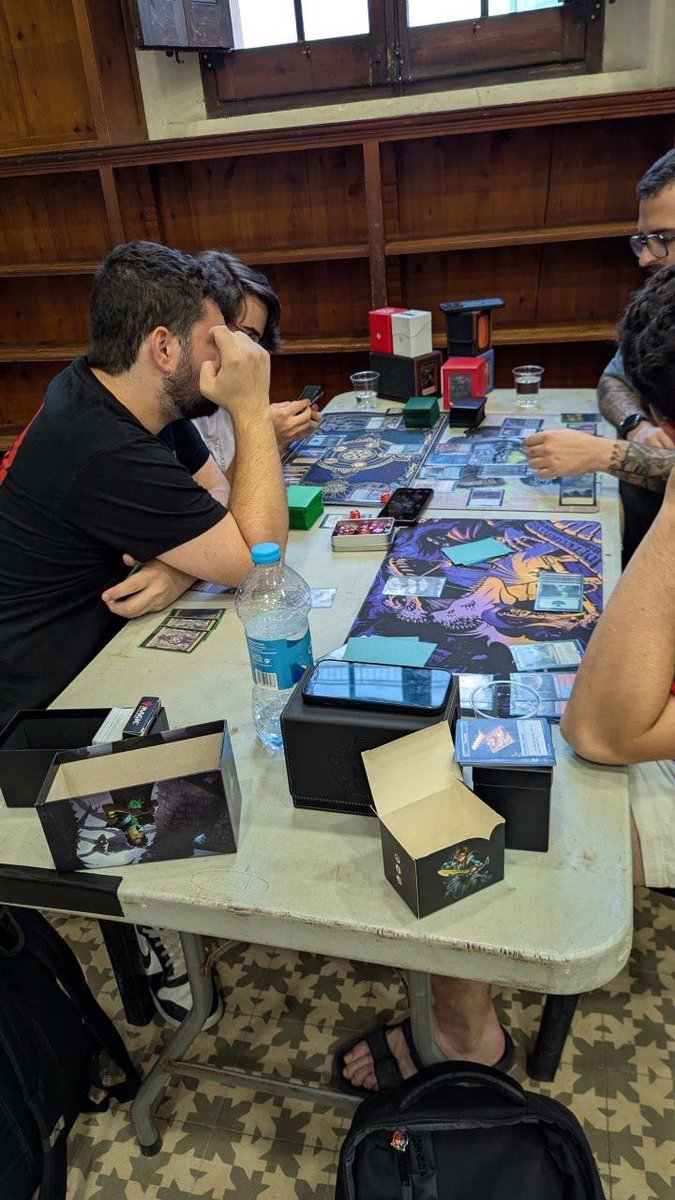 jovmag's tweet photo. 🎉 Molt contents amb el primer dimarts obert de Joventuts Màgiques!
Una tarda de jocs, riures i bona companyia 🎲🧙‍♂️
Gràcies a tots per venir! 

📍 Ens trobaràs cada dimarts de Julio i Agost de 19:30 a 21:30 a la Biblioteca Antiga de Pineda de Mar.
Vine a jugar amb nosaltres! https://t.co/OdAO08wPz0