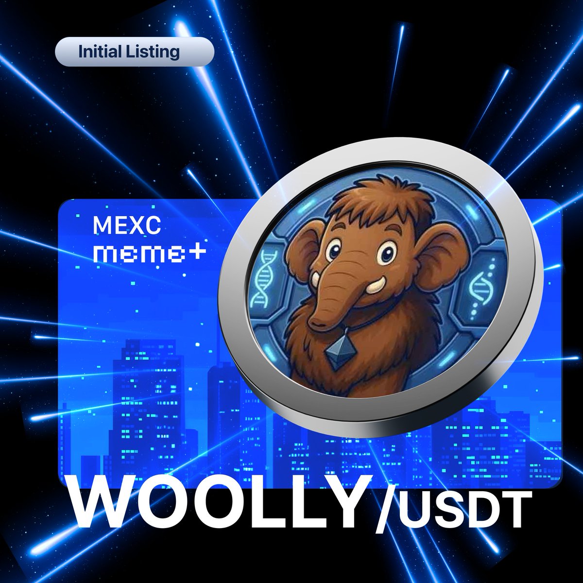 🕹️#MEME+ Initial Listing 🕹️

🔹 $WOOLLY <a href="/WoollyOnEth/">Miniature Woolly Mammoth</a>

See more details and get ready to trade $WOOLLY 👉 mexc.com/support/articl…