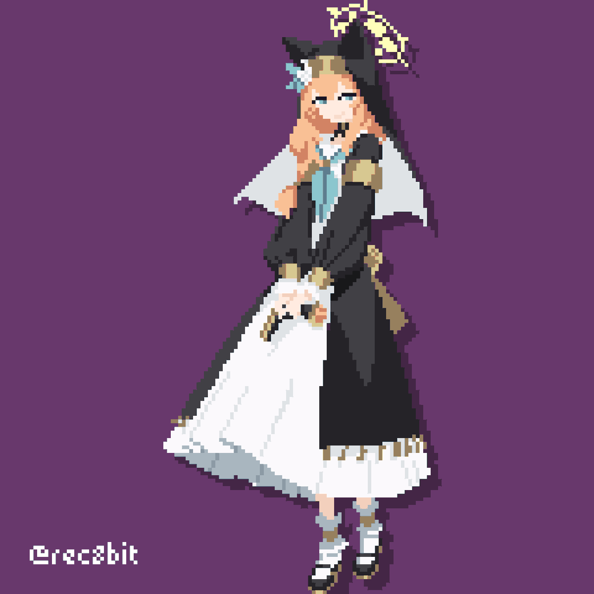 rec8bit's tweet image. ๐ฑใใชใผๆงใใฟใฆใ
#ใใใ็ตต #ใใซใขใซ #ไผ่ฝใใชใผ
#pixelart #BlueArchive #IochiMari
