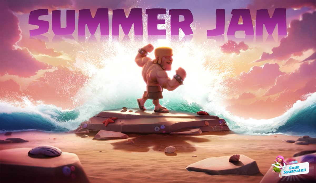 C'est parti pour le SUMMER JAM !!

A partir de demain partez au combat les 4 prochaines semaines et profitez d'avantages spéciales sur :  
- Phase 1 Or
- Phase 2 Elixir
- Phase 3 Elixir noir
- Phase 4 TOUT

Tout connaitre sur le planning : clashofclansfrance.com/article/19