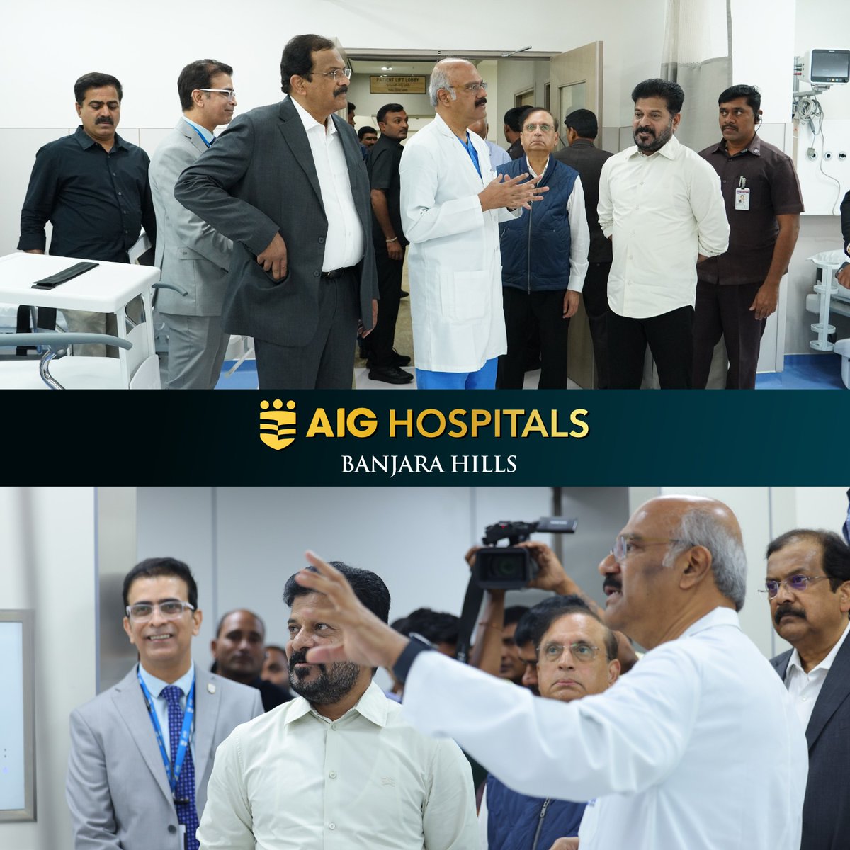 AIGHospitals's tweet image. Hyderabad Gets a New Landmark in Healthcare: AIG Hospitals Banjara Hills Now Open!

We are proud to announce the grand opening of AIG Hospitals, Banjara Hills, our brand-new 300-bedded multispecialty hospital at the heart of Hyderabad and Secunderabad.

The inauguration was…