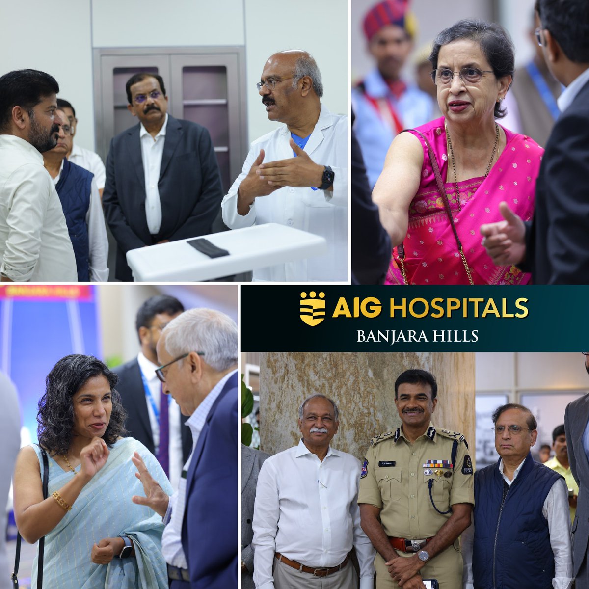 AIGHospitals's tweet image. Hyderabad Gets a New Landmark in Healthcare: AIG Hospitals Banjara Hills Now Open!

We are proud to announce the grand opening of AIG Hospitals, Banjara Hills, our brand-new 300-bedded multispecialty hospital at the heart of Hyderabad and Secunderabad.

The inauguration was…
