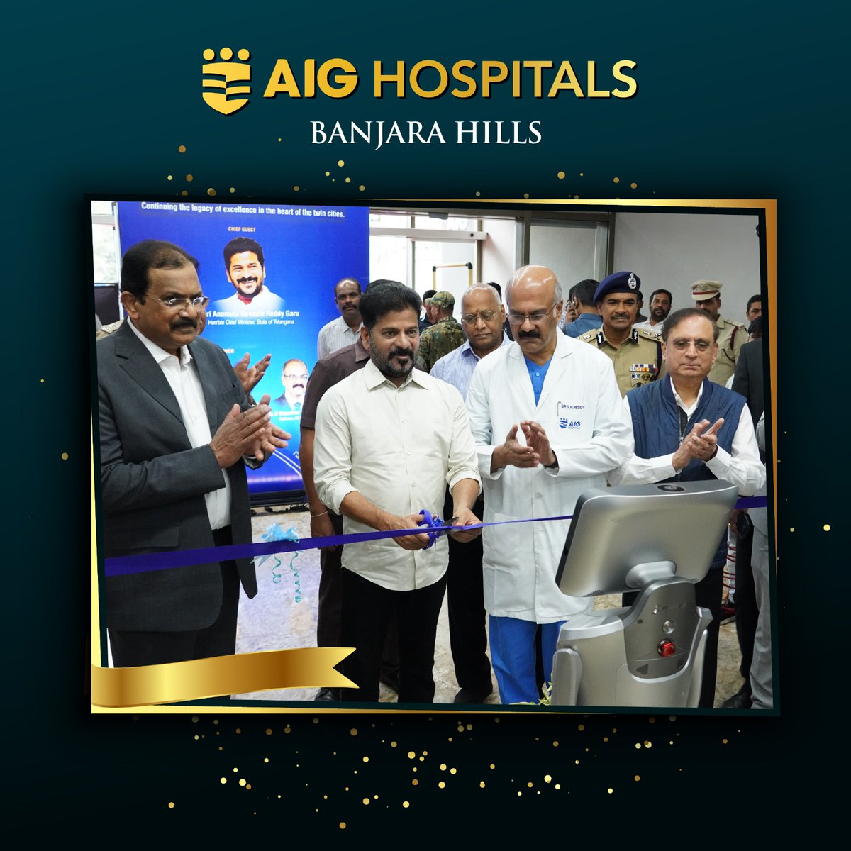 AIGHospitals's tweet image. Hyderabad Gets a New Landmark in Healthcare: AIG Hospitals Banjara Hills Now Open!

We are proud to announce the grand opening of AIG Hospitals, Banjara Hills, our brand-new 300-bedded multispecialty hospital at the heart of Hyderabad and Secunderabad.

The inauguration was…