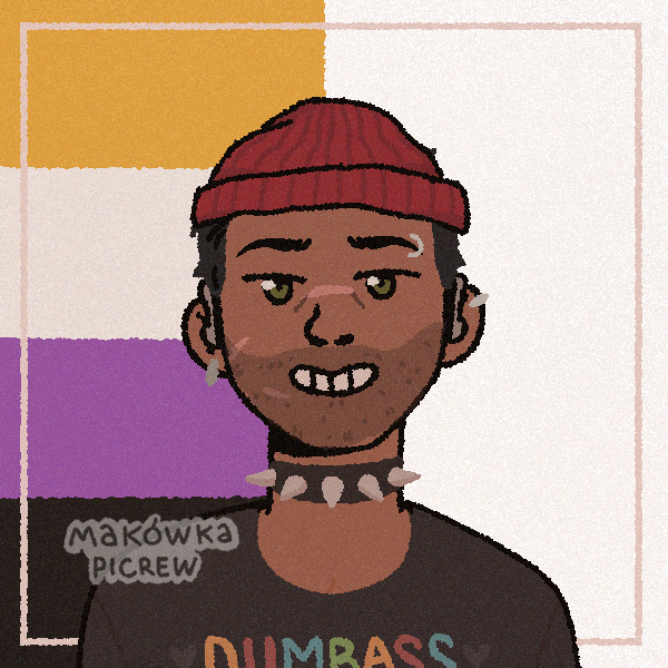 Strange0Supreme's tweet image. || FEY ||; Why yes, a Polynesian They/Them does happen to play a...WIZARD.

Also, they didn't have the exact scars I have, but just think of the scaring from being thrown through a windshield.