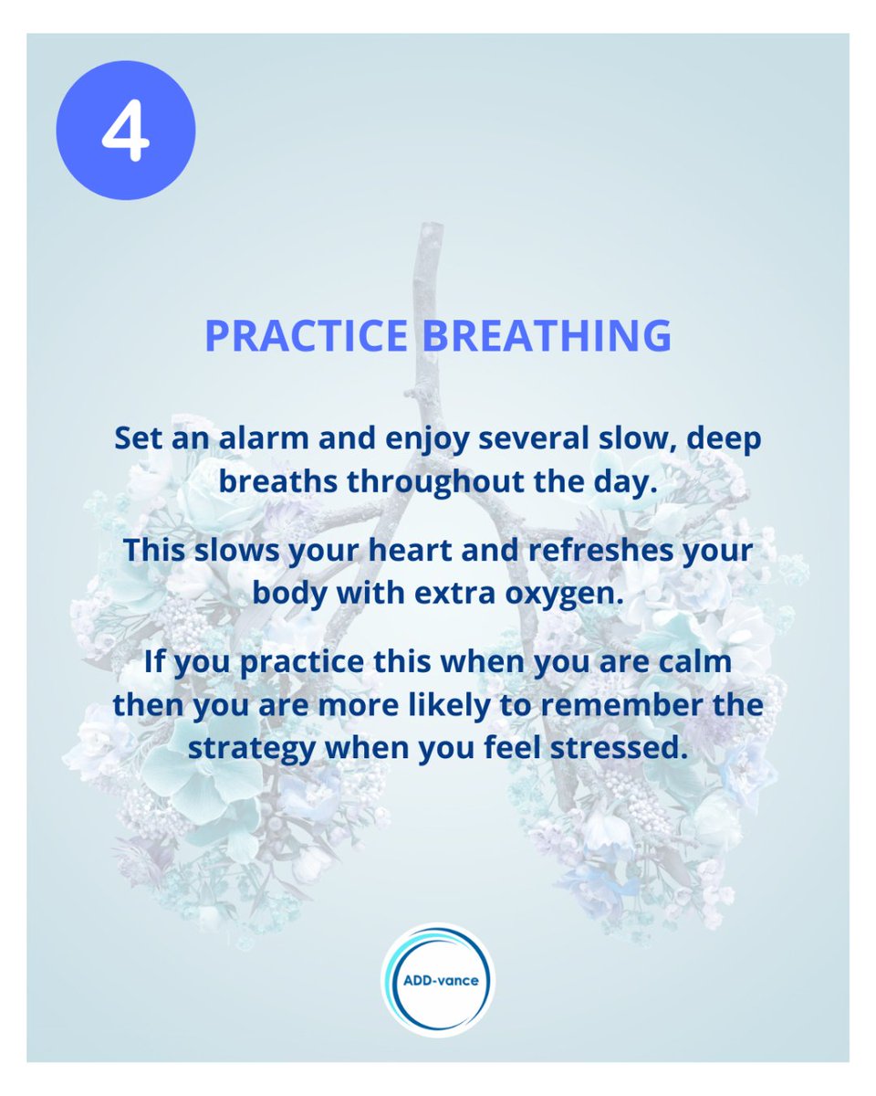 VanceAdd's tweet image. Tip 4.
We'll be sharing our daily stress tips throughout July & August, hopefully these will give you pause for thought and help with the daily stresses of life.
We hope you can all "Stress Less This Summer" 🥰
#stress #summer #summerholidays #schoolholidays #stressmanagement