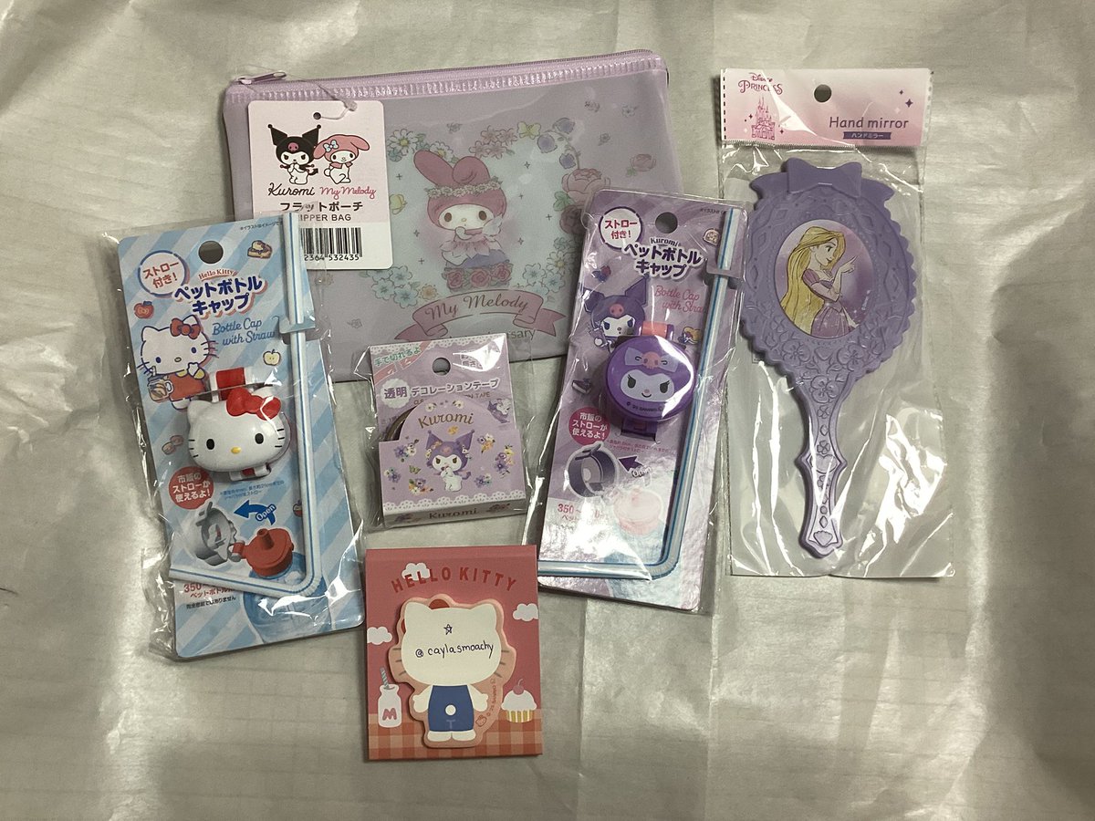 caylasmoachy's tweet photo. Set ละ 159฿ (6) ได้ของตามภาพ

#ตลาดนัดซานริโอ้ #ตลาดนัดsanrio​ #sanrio #รับหิ้วญี่ปุ่น #หิ้วญี่ปุ่น https://t.co/c3Tl5SGCuE