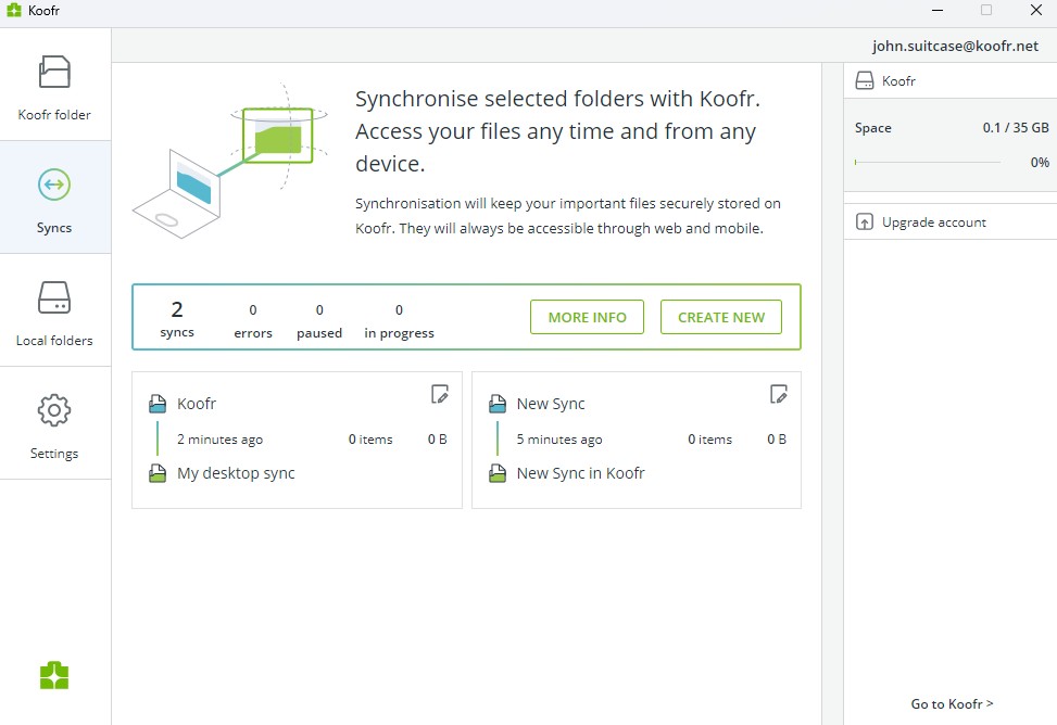 Discover how easy it is to #sync shared Koofr folders directly to your desktop.
👉 Always have the latest version of shared files.
👉 Instant local access to all files, even offline.
👉 Open synced documents on your computer without manual downloads.
koofr.eu/blog/posts/how…