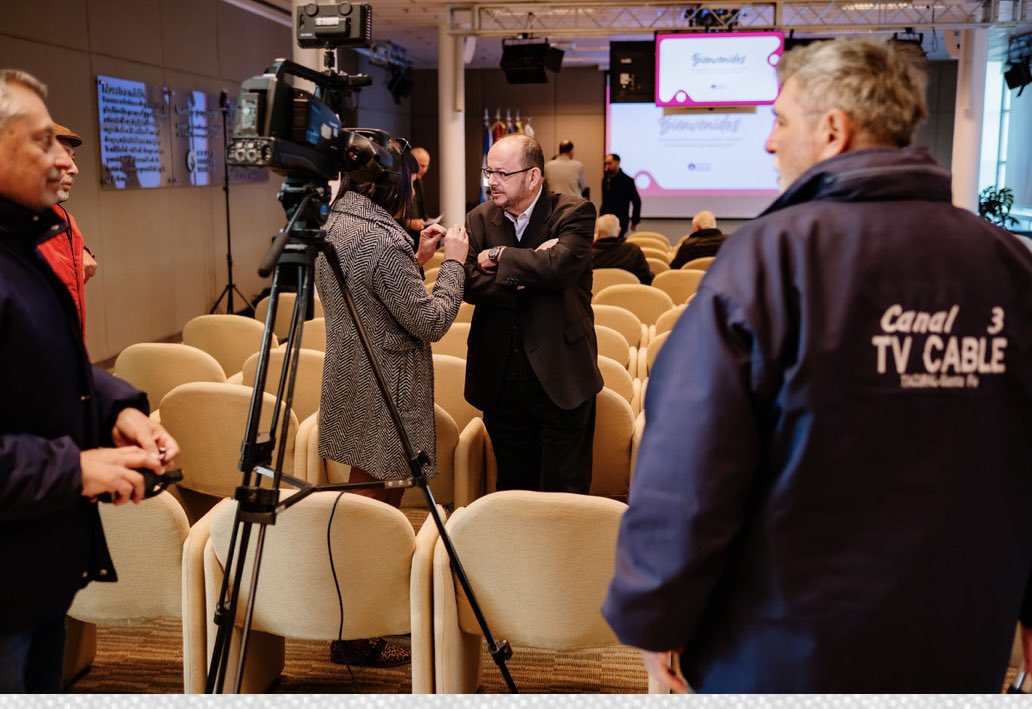 Argentina 25. Ayer impartimos un conferencia sobre Sostenibilidad en PYMES y empresas agropecuarias en en Grupo Cooperativo Cooperativa Sancor en sude principal en la provincia de Santa Fe