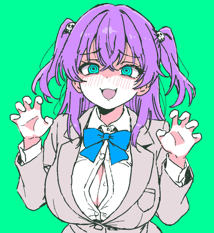 性癖女OC落書き どくタイプ(適当) 