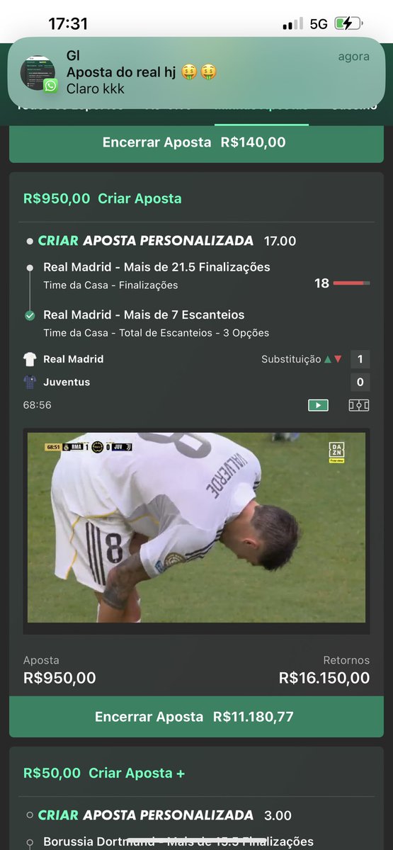 meninocl05's tweet photo. @douglasnbraga 
@stktipster essa coisa linda ontem 🤑🤑🤑🤑🤑🤩🤩🤩🤩🤩🤩🤩🤩 https://t.co/p14iYbdO89