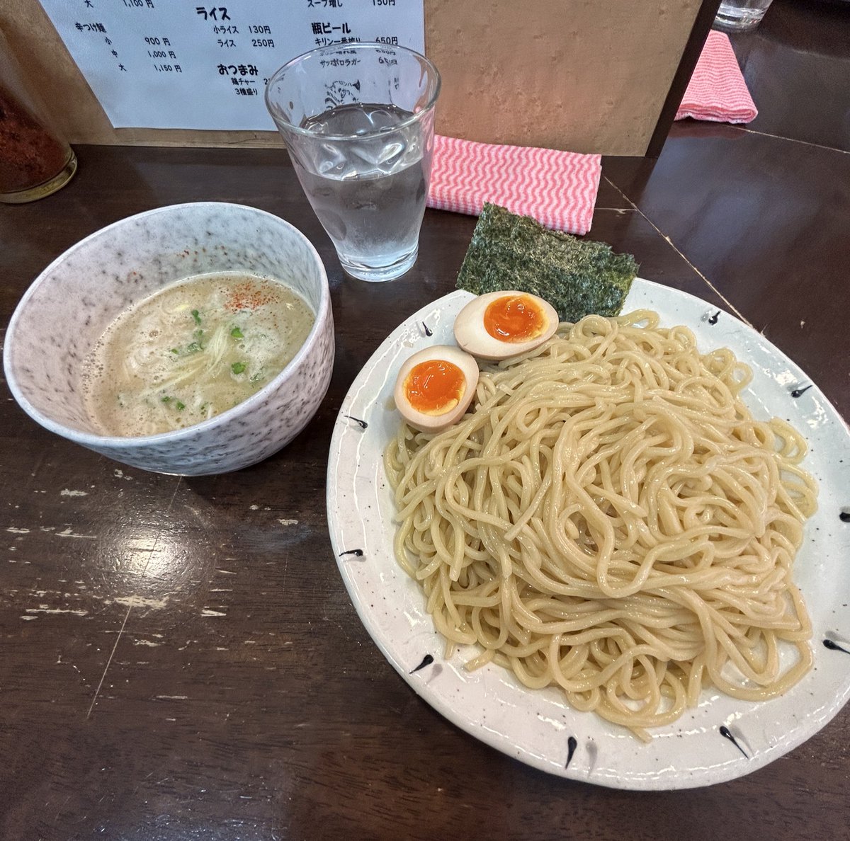 nido_san's tweet photo. 約半年ぶりのラーメン

中野　藤丸　塩つけ麺 https://t.co/O0RTOhTWW4