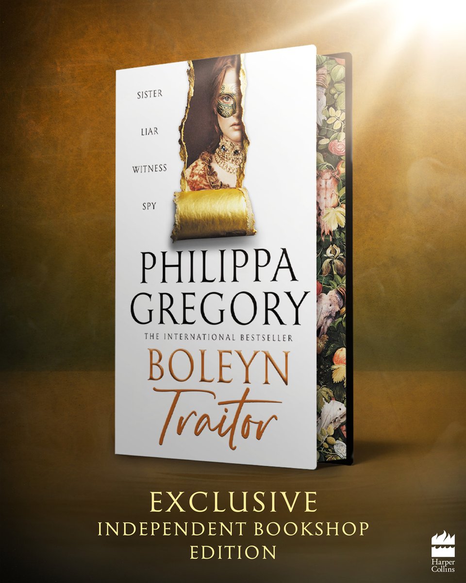 TrumanBooks's tweet image. Look at this beautiful, sprayed edge #indieedition of Boleyn Traitor by @PhilippaGBooks - coming Oct.
trumanbooks.co.uk/signed-copies-…
The Boleyn traitor emerges from the shadows in an explosive story of one woman’s survival in the deadly dance of the Tudor Court.
@HarperCollinsUK