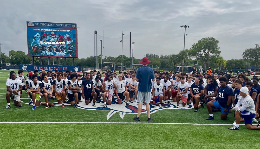 Prep Redzone Florida (@prepredzonefl) on Twitter photo St. Thomas University Hosts A Banner Football Weekend. prepredzone.com/2025/07/st-tho… <a href="/LawrenceBl83397/">New Blustein Recruiting</a> <a href="/RealNews102/">Drew Johnson</a> <a href="/in_huddle/">InTheHuddleScouting</a> <a href="/DanLaForestFB/">Dan LaForest 🏈</a> <a href="/Coach_Rychel/">Bill Rychel</a> <a href="/STU_Football/">STU Football</a> <a href="/JeremiahAdras/">Jeremiah Adras</a> <a href="/SamuelBarreir12/">Samuel Barreiro</a> <a href="/coach_zank/">Erick Burzanko</a> <a href="/ertonnchatelain/">Ertonn Chatelain, MBA</a> <a href="/Coachespinosa/">Daniel Espinosa</a> <a href="/TNeymeiyer/">Coach Neymeiyer</a> <a href="/ColumbusFtball/">Columbus Explorers Football</a> St. Thomas University Hosts A Banner Football Weekend. prepredzone.com/2025/07/st-tho… <a href="/LawrenceBl83397/">New Blustein Recruiting</a> <a href="/RealNews102/">Drew Johnson</a> <a href="/in_huddle/">InTheHuddleScouting</a> <a href="/DanLaForestFB/">Dan LaForest 🏈</a> <a href="/Coach_Rychel/">Bill Rychel</a> <a href="/STU_Football/">STU Football</a> <a href="/JeremiahAdras/">Jeremiah Adras</a> <a href="/SamuelBarreir12/">Samuel Barreiro</a> <a href="/coach_zank/">Erick Burzanko</a> <a href="/ertonnchatelain/">Ertonn Chatelain, MBA</a> <a href="/Coachespinosa/">Daniel Espinosa</a> <a href="/TNeymeiyer/">Coach Neymeiyer</a> <a href="/ColumbusFtball/">Columbus Explorers Football</a>