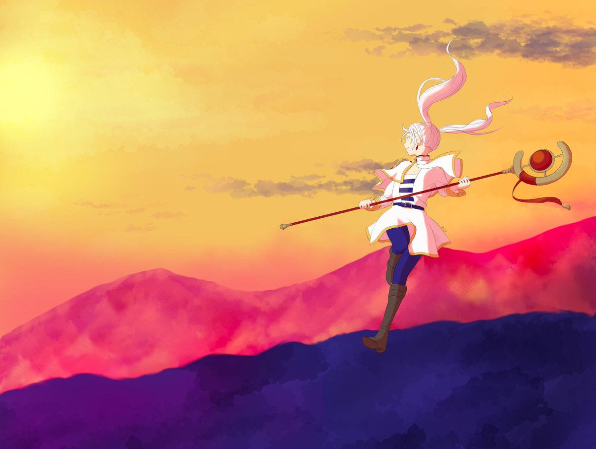 toshuyu's tweet image. Sunset
#フリーレンFA #frierenfanart