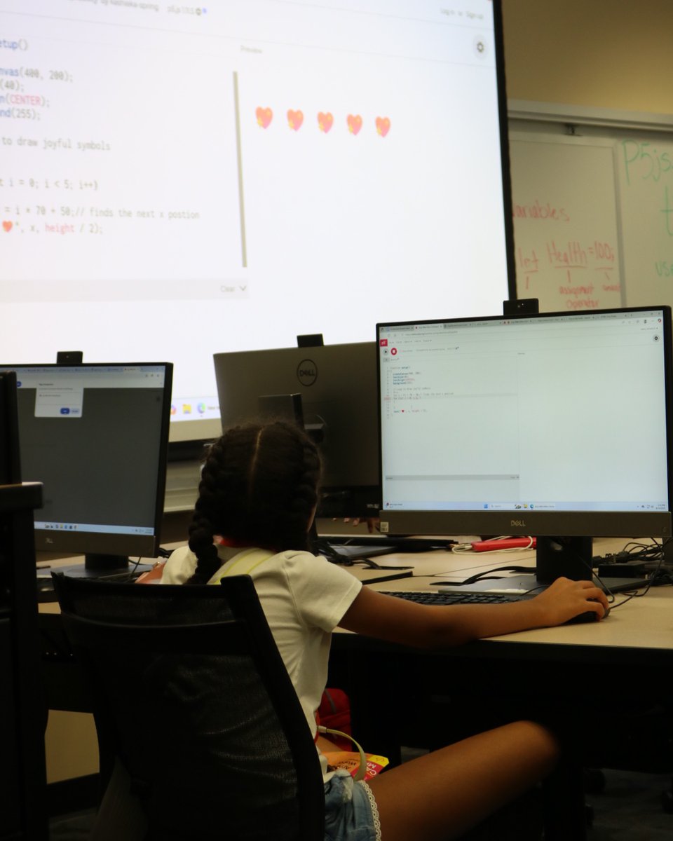 SpelmanCollege's tweet image. Last week, Black Girls Code lit up campus with a dynamic summer camp focused on Artificial Intelligence! From beginner coders to future tech innovators, the week-long experience offered hands-on projects, expert mentorship and a powerful community to inspire the next generation…