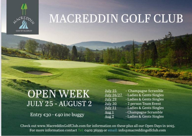 Open Week <a href="/Macreddingolf/">MacreddinGC</a> 

visitors.brsgolf.com/macreddin#/ope…