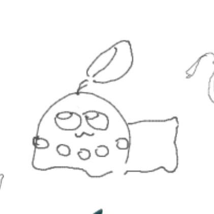 4Kokok4's tweet image. うろ覚え初描きチコリータ見せたっけ？見せる あげる