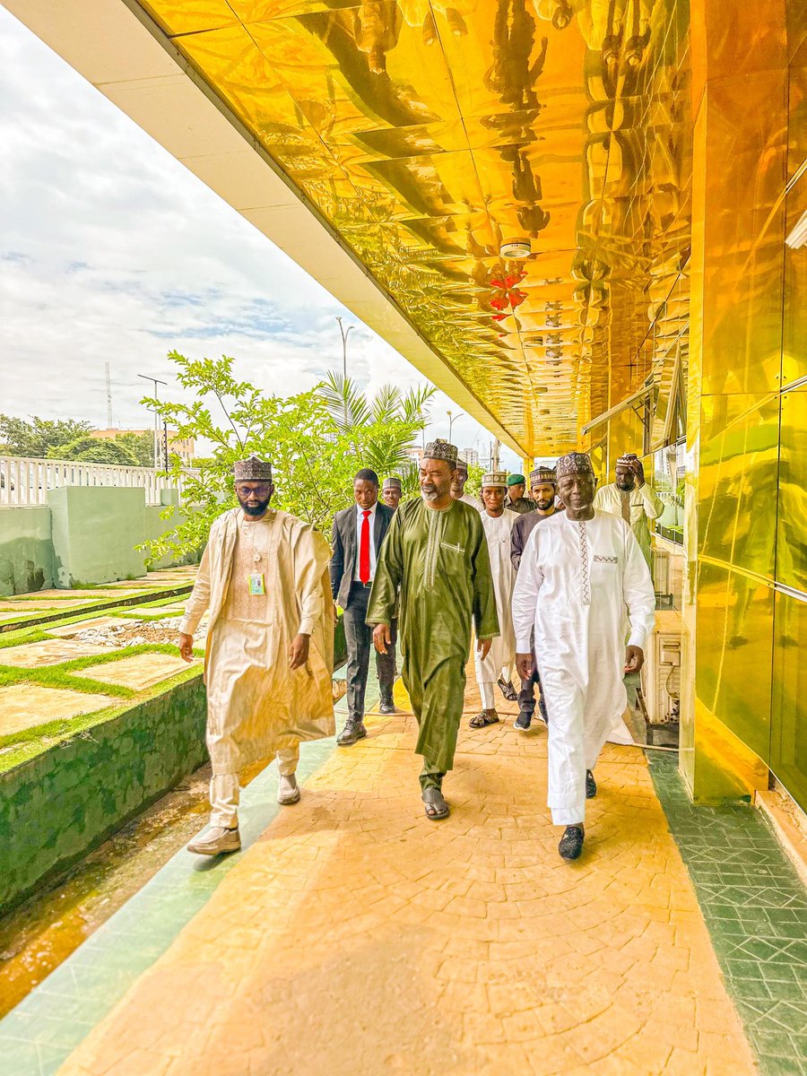 I was deeply honored to receive the former Deputy Governors of Zamfara State, Their Excellencies Alhaji Mukhtar Ahmad Anka and Mallam Ibrahim Wakkala Muhammad, in my office at the NAIC Headquarters in Abuja. They congratulated me on my appointment and offered valuable advice,