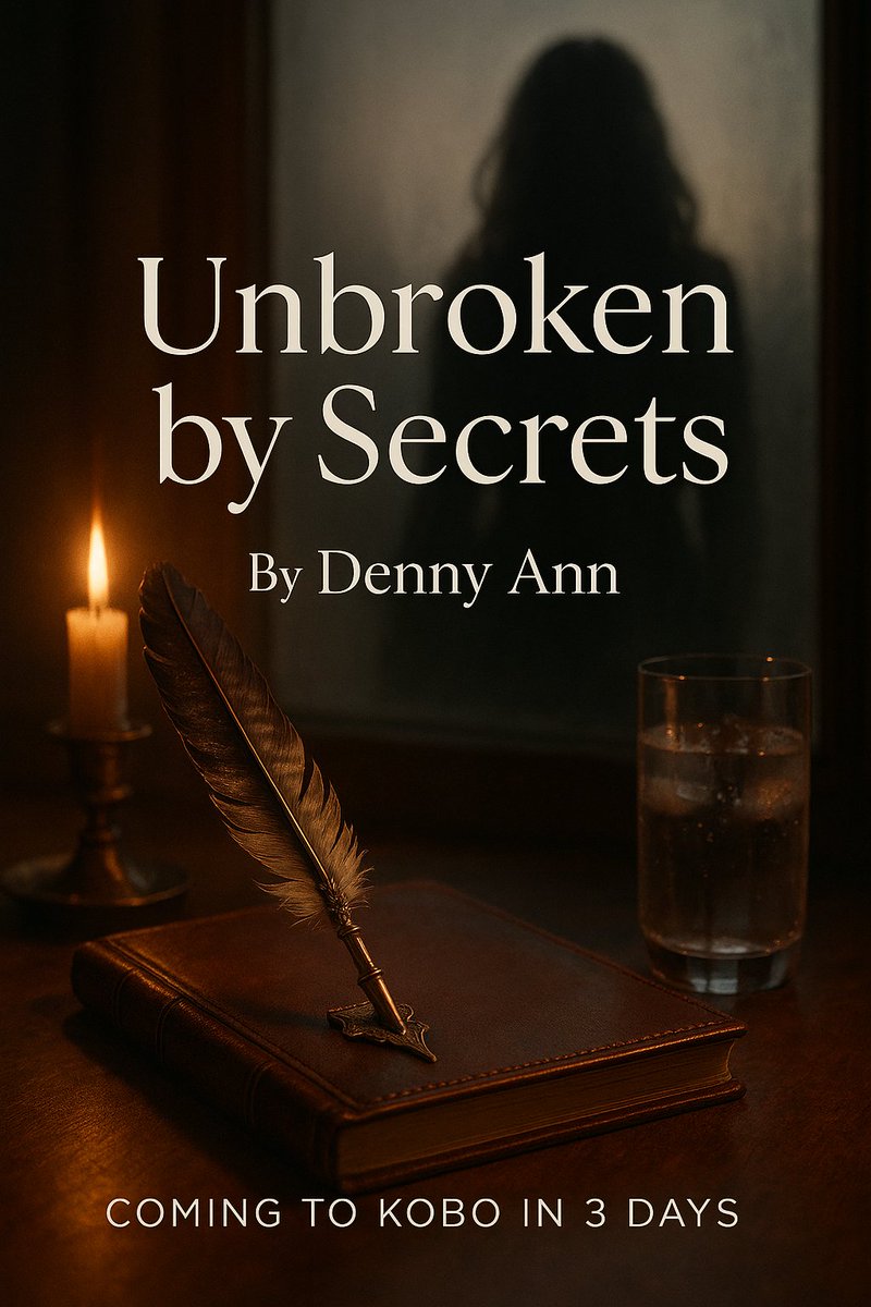 Dennyann12's tweet photo. A secret buried. A bond tested. A truth that could shatter everything...

In just 3 days, Unbroken by Secrets lands on Kobo! 📚
Meet the characters who will steal your heart and wreck your soul.

#UnbrokenBySecrets #ComingSoon #DennyAnn
👀 Stay tuned. https://t.co/GTE9rzwvtF