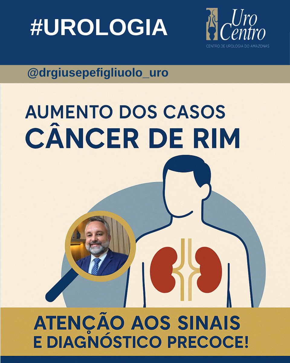 giuseppefigliu4's tweet photo. 🔎 Câncer de rim em alta: é hora de ficar atento!

O número de casos de câncer renal tem aumentado no Brasil e no mundo. A maioria dos tumores é descoberta de forma incidental, sem sintomas evidentes, o que torna o diagnóstico precoce ainda mais importante.

Dor lombar persistente, sangue na urina e nódulo abdominal são sinais de alerta que não devem ser ignorados.

✅ Consultas regulares com o urologista ajudam a identificar precocemente alterações que podem salvar vidas.

Agende-se na Urocentro Manaus e tenha um atendimento personalizado: 📲📱 (92) 99255-0753 / 98115-2318 

#câncerderim #urologia #diagnósticoprecoce #prevençãoévida #drgiuseppefigliuolo #urocentromanaus #saúdeurológica