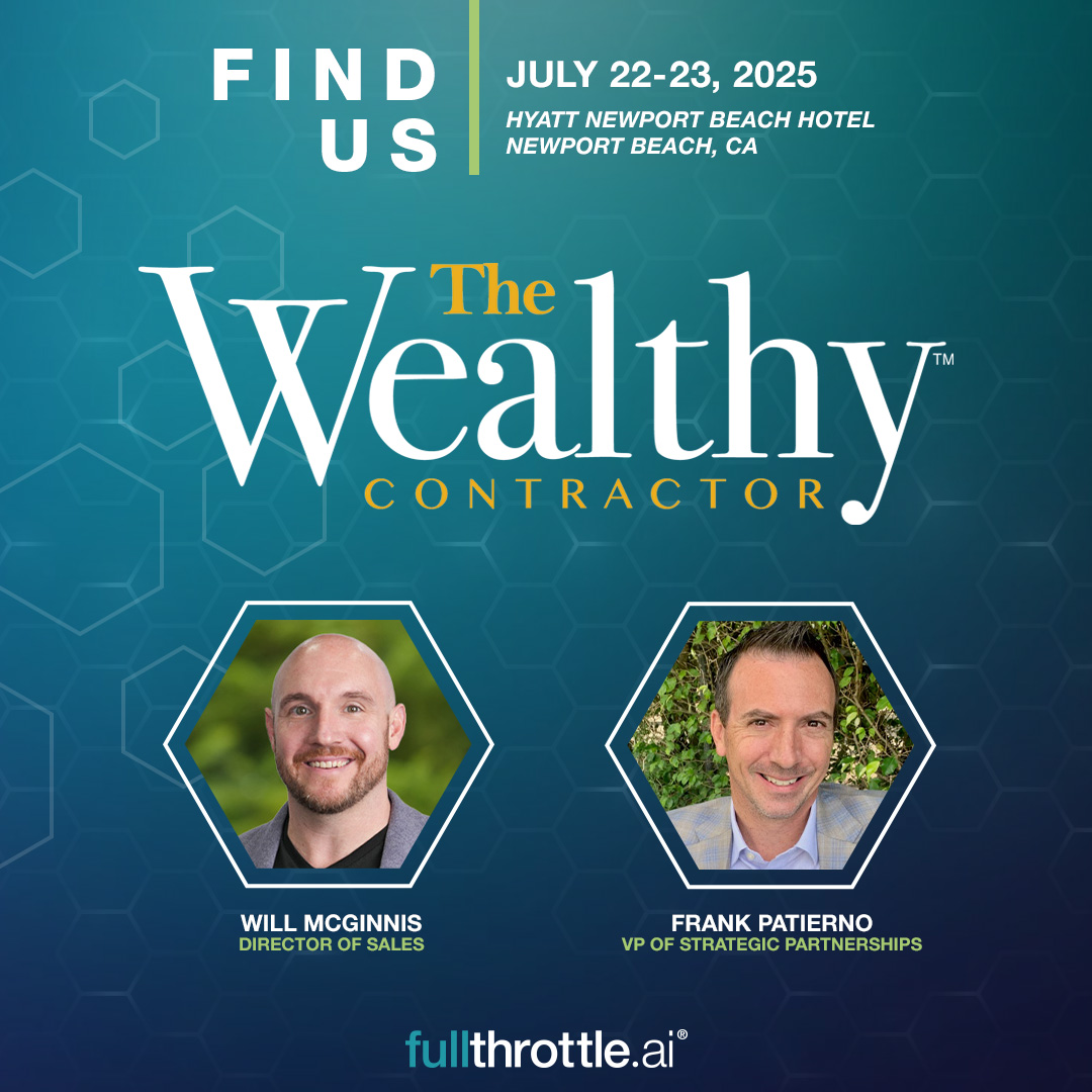 Heading to the July Intensive with The Wealthy Contractor? Don’t miss Will McGinnis &amp; Frank Patierno from fullthrottle.ai® as they dive into turning website visitors into measurable revenue.

Learn more: discover.fullthrottle.ai/july-intensive…

#fullthrottleAI