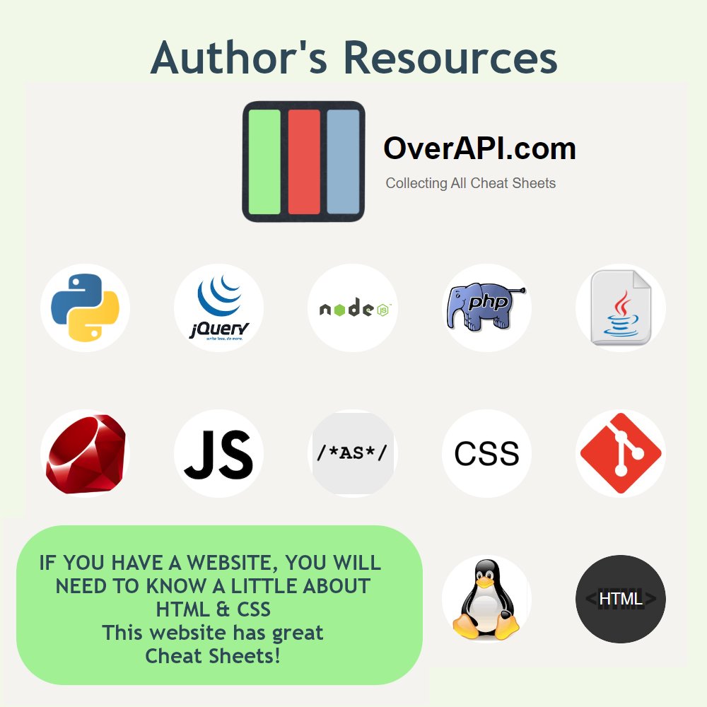 RShannonAuthor's tweet image. 🚨🚀💥🧨✈️ 👉 AUTHOR WEBSITES 👈✈️🧨🚀🚨
Is it time to create your own website?
Learn about some resources to learn just a bit about CSS &amp; HTML
youtu.be/sW97o4HyR9U
#csstricks, #htmltags, #writingcommunity