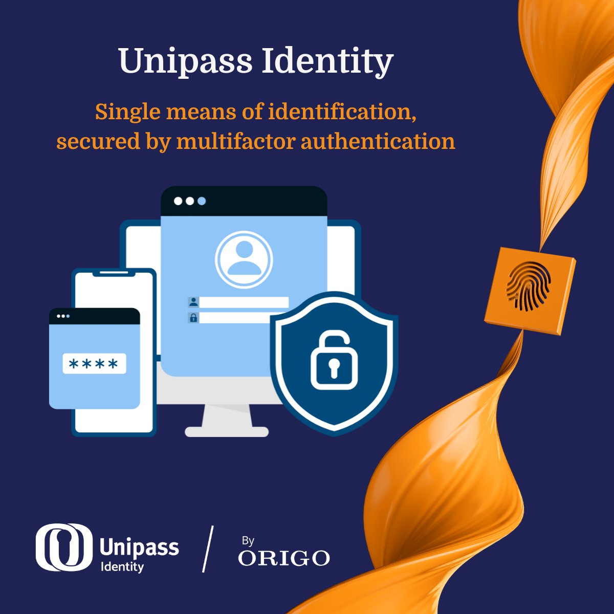 🪪Unipass Identity enables you to securely log into multiple platforms and systems across the financial services sector with one digital identity.

With our multi-factor authentication data is always protected.

Discover more: eu1.hubs.ly/H0ls8d_0