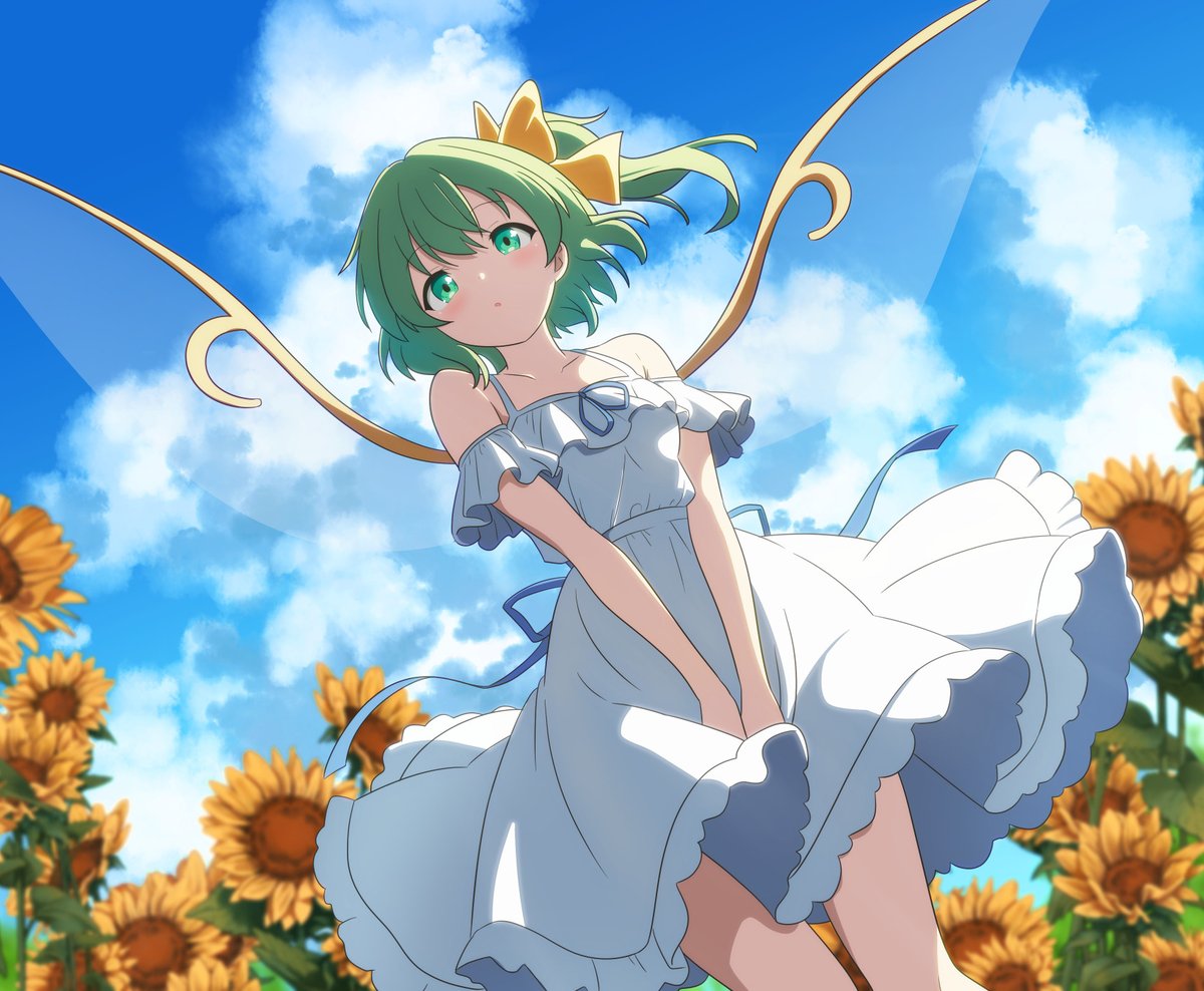 catotoho's tweet image. 夏の妖精
#東方Project #大妖精