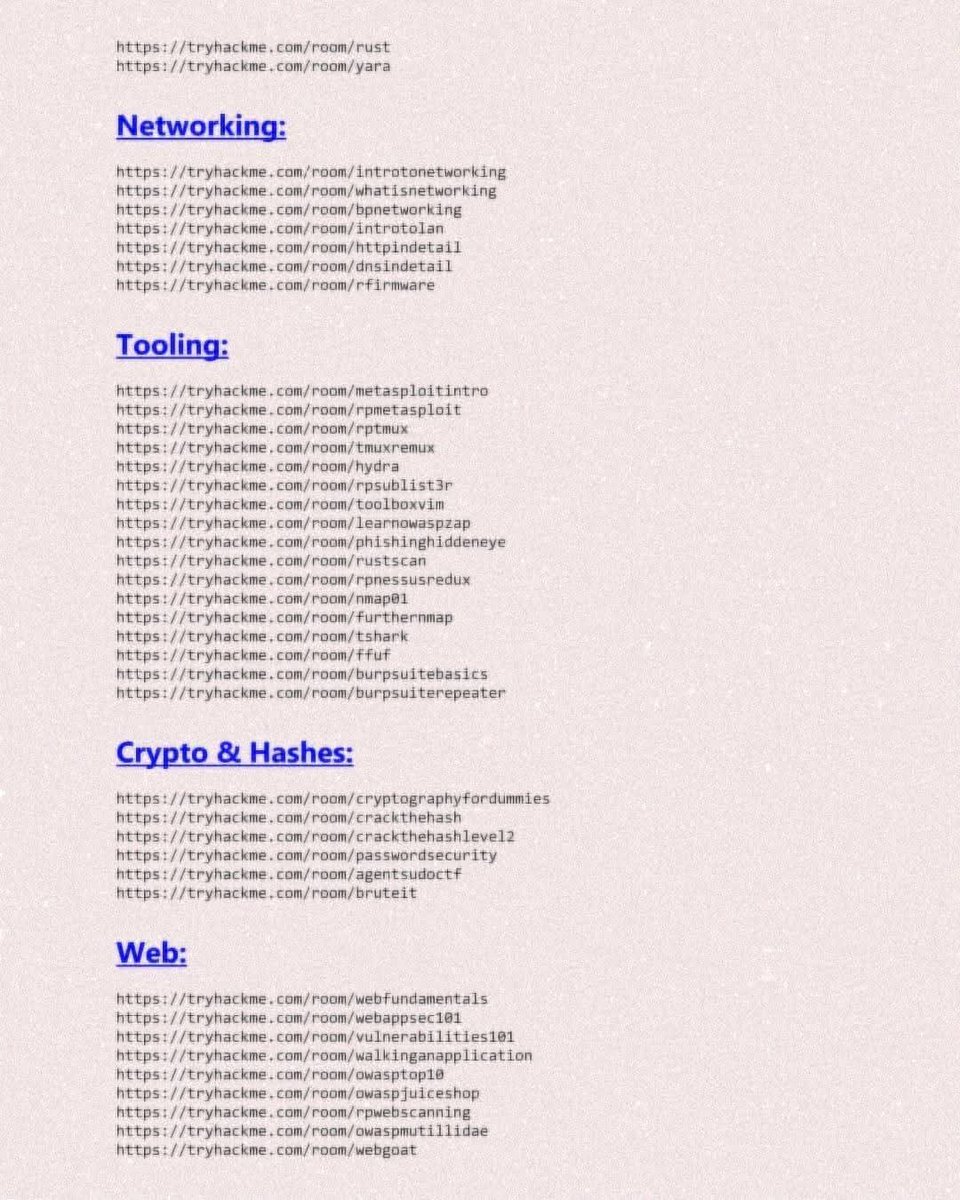 Anastasis_King's tweet photo. Free TryHackMe Labs You Can Start Today π¬π»π§
#TryHackMe #FreeLabs #CyberSecurity #InfoSec #EthicalHacking #EducationOnly #CTF #HandsOnLearning #BlueTeam #RedTeam https://t.co/ImE4xdyaMT