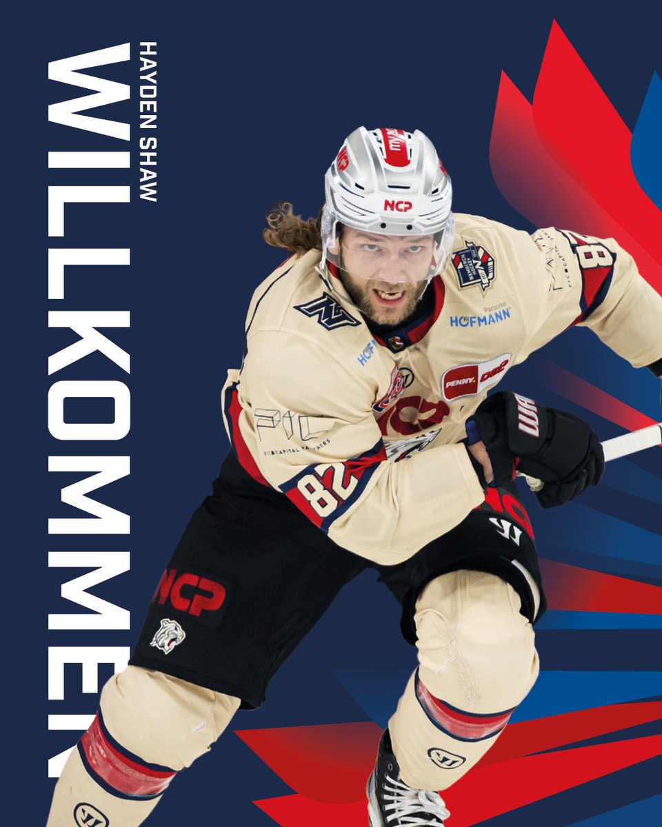 #Neuzugang 
Hayden Shaw wird ein Adler! bit.ly/3TmCXRg #AdlerMannheim #fürMannheim