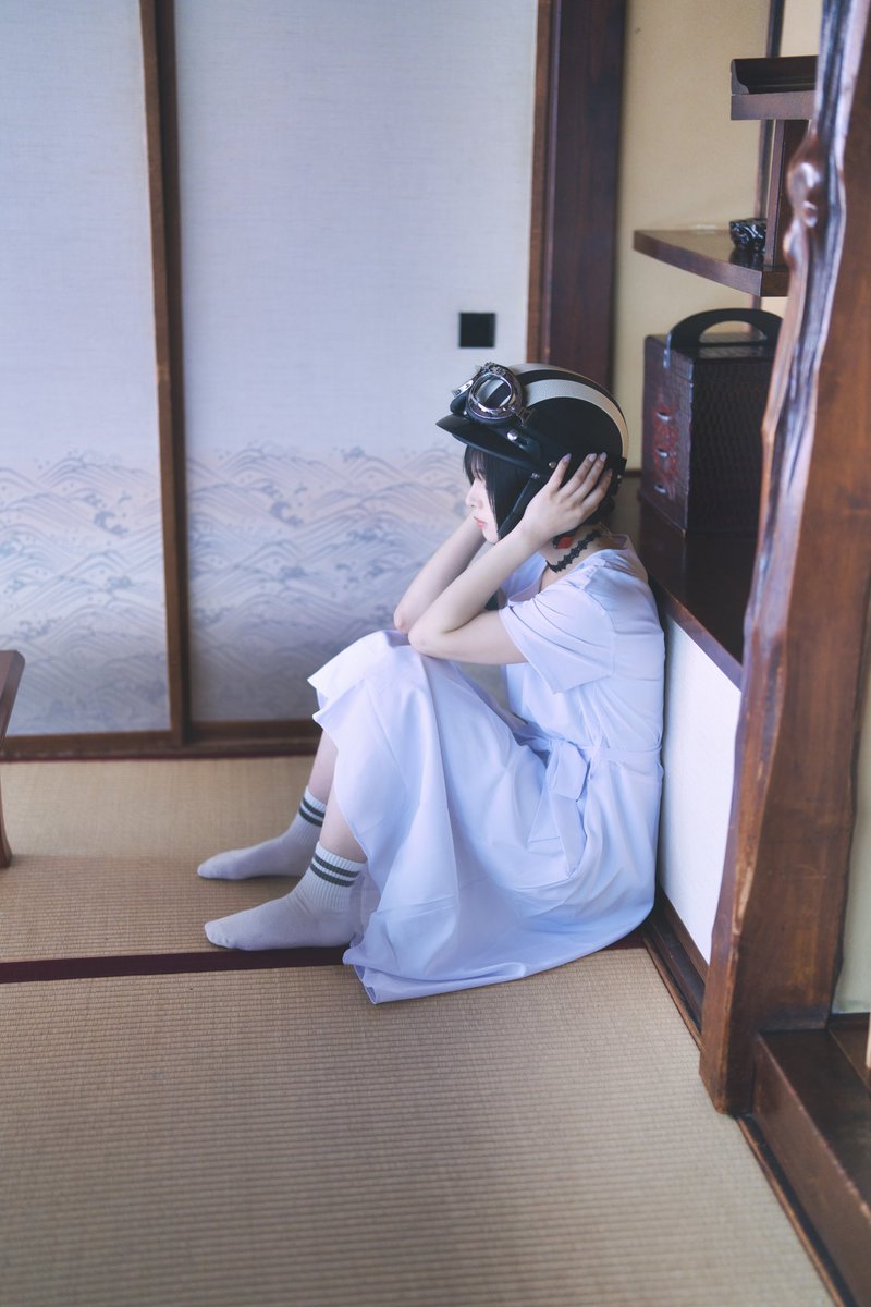 茅ヶ崎めぐみちゃん <a href="/megumi_chiikao/">茅ヶ崎めぐみ</a> 

「畳の温度、君の気配」

#茅ヶ崎めぐみ #ちいかお #portrait