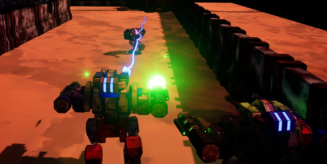 SirDevAlot's tweet photo. I’m currently part of the 6 week Summer Placement Scheme at @StaffsGames where I’m programming MechHead, a twin stick mech combat shooter. It’s been an incredible experience collaborating with talented individuals across various disciplines to create such a fun and unique game! https://t.co/1pzToyHbLj
