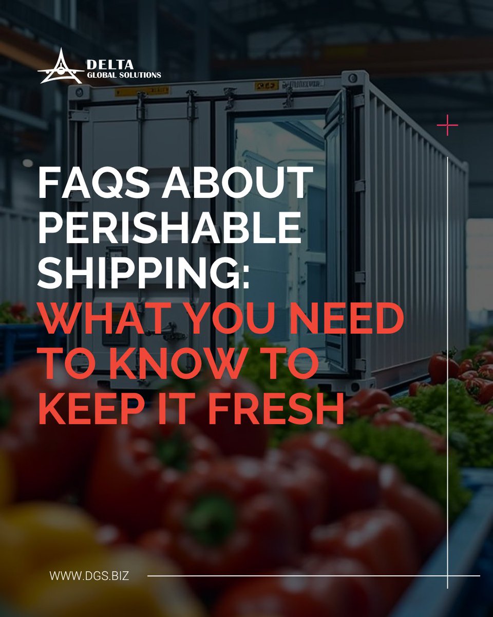 deltaglobaltas's tweet photo. FAQs: Perishable Shipping 📦❄️
Need help with your next temperature-sensitive shipment? Let’s make it seamless—reach out to our team today!
🌐 https://t.co/ROMLBrZida
📧 info@dgs.biz
#PerishableShipping #ColdChainLogistics #RefrigeratedTransport #FreshCargo #DeltaGlobalTas https://t.co/BHqIv66rb9