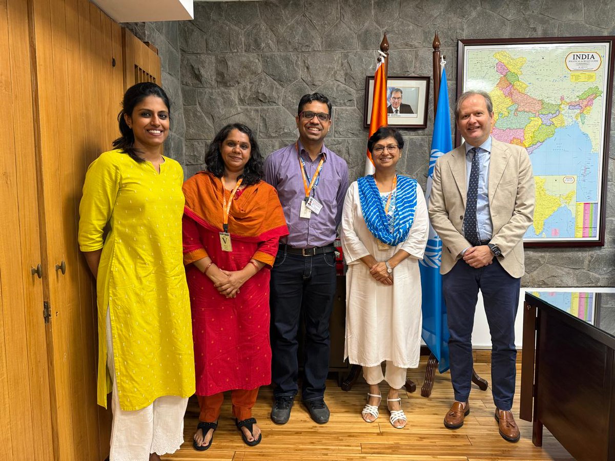 UNIDO India (@unido_india) on Twitter photo Exploring promising avenues with <a href="/CSIR_IND/">CSIR, India</a> on opportunities to strengthen indigenous technology capabilities, co-develop innovative solutions, and advance #SouthSouthCooperation-reinforcing shared commitment to inclusive & sustainable industrial development. #ProgressByInnovation Exploring promising avenues with <a href="/CSIR_IND/">CSIR, India</a> on opportunities to strengthen indigenous technology capabilities, co-develop innovative solutions, and advance #SouthSouthCooperation-reinforcing shared commitment to inclusive & sustainable industrial development. #ProgressByInnovation