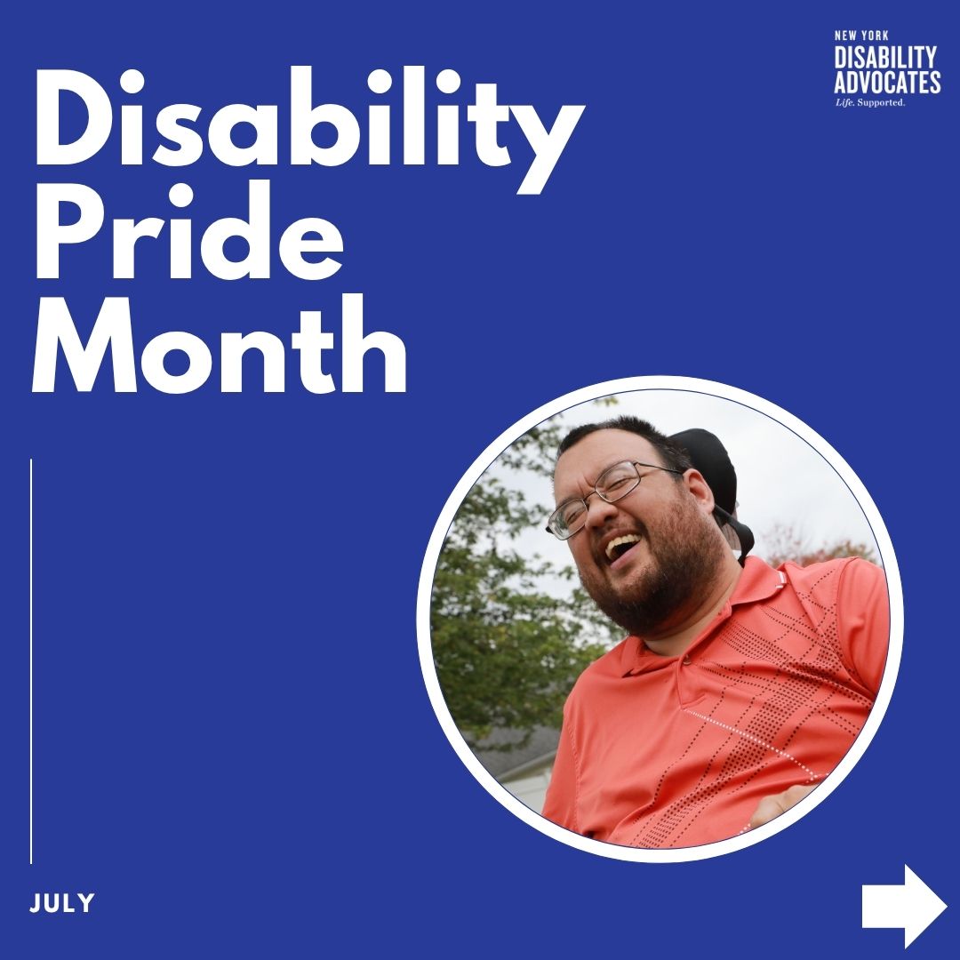 NYDisabilityAdv's tweet image. We honor the signing of the Americans with Disabilities Act with #DisabilityPrideMonth! Let's celebrate the strength, resilience, and contributions of people with disabilities, while continuing to advocate for a #StableCareSystem for all.
#DisabilityPride #InvestInMe #InvestInUs