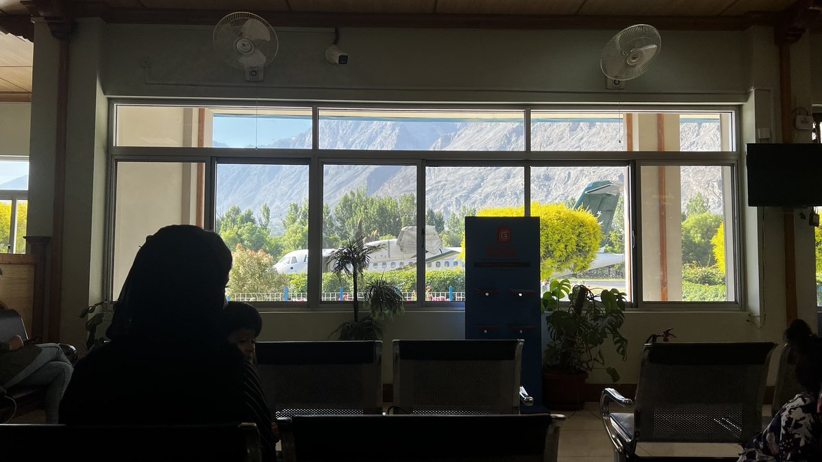 GILGIT AIRPORT 
#gilgit #hunzaface #vistpakistan
