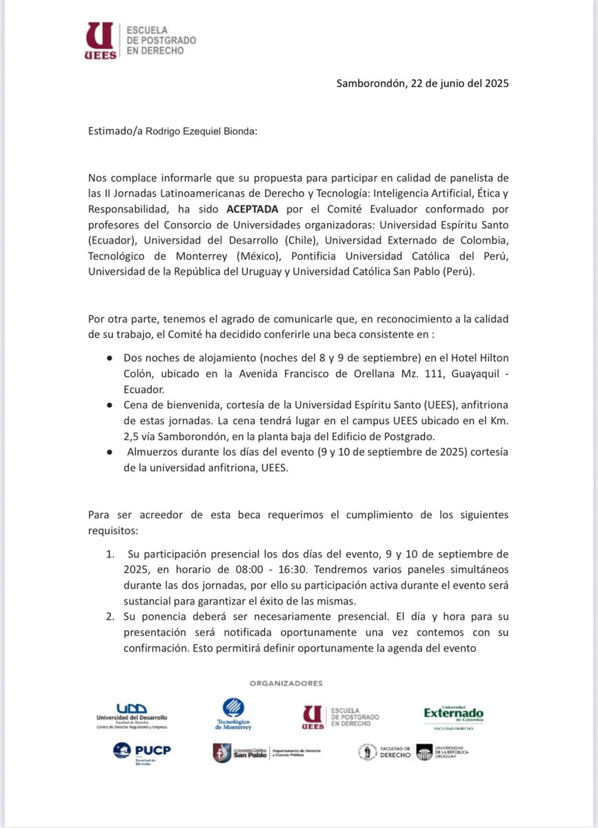 Civil2az's tweet photo. 🧠Desafios axiológicos y jurídicos de la QIA💡
🧨Invitado como🗣️abordaremos"Desafíos axiológicos y jurídicos de la Quantum Artificial Intelligence (QIA) en los albores de la Segunda Revolución Cuántica"🗓️9 y 10/9📍Guayaquil🇪🇨ℹ️:https://t.co/jMYhGAXotC 👈 #Ciberprisma #QIA #QDAY https://t.co/1OdxQY95Yi