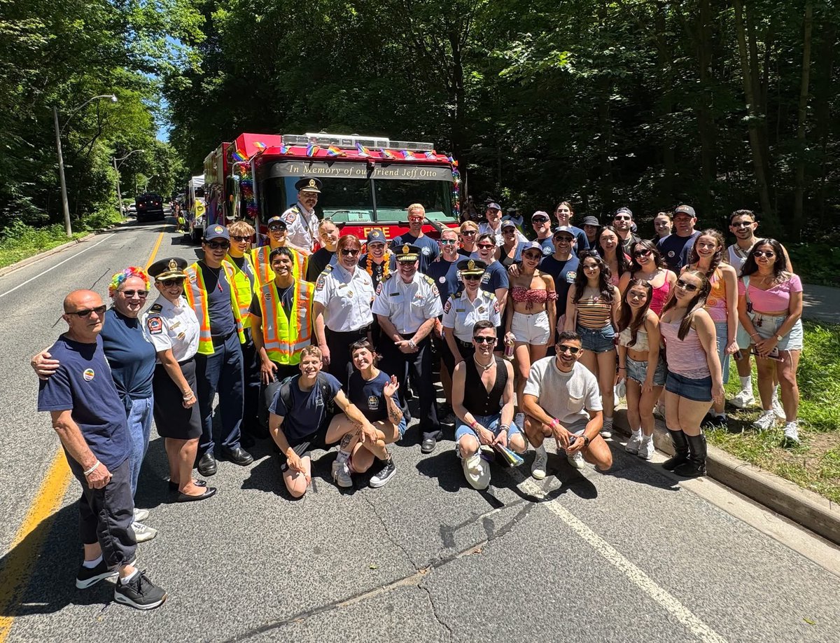 Peter Dyson (@peteedyson) on Twitter photo Honoured to walk in the Toronto Pride Parade as an <a href="/OshawaFire/">Oshawa Fire Services</a> Fighter proud union leader. Proud to stand in solidarity with 2SLGBTQIA+ communities.
Pride is about visibility, equity & solidarity. <a href="/iafflocal465/">Oshawa Fire Fighters</a> <a href="/opffa/">OPFFA</a> <a href="/IAFFCanada/">IAFF Canada Fire Fighters - Pompiers AIP Canada</a> <a href="/IAFFofficial/">International Association of Fire Fighters</a> Honoured to walk in the Toronto Pride Parade as an <a href="/OshawaFire/">Oshawa Fire Services</a> Fighter proud union leader. Proud to stand in solidarity with 2SLGBTQIA+ communities.
Pride is about visibility, equity & solidarity. <a href="/iafflocal465/">Oshawa Fire Fighters</a> <a href="/opffa/">OPFFA</a> <a href="/IAFFCanada/">IAFF Canada Fire Fighters - Pompiers AIP Canada</a> <a href="/IAFFofficial/">International Association of Fire Fighters</a>