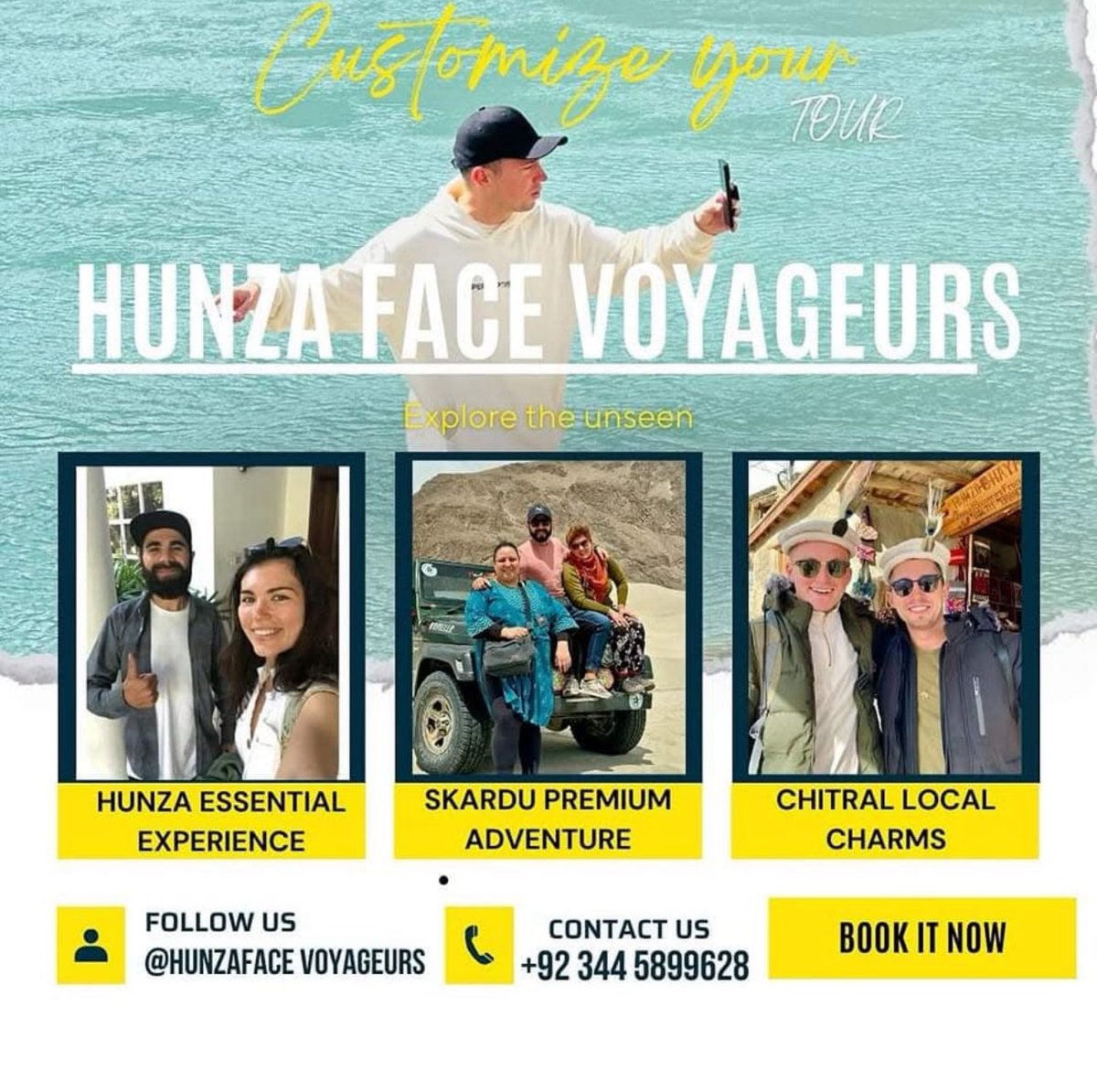 Planning a Pakistan adventure?
Hunza Face Voyageurs offers authentic, safe, &amp; personalized tours to Hunza, Skardu, Fairy Meadows, &amp; beyond.
✅ Local experts
✅ Trusted by global travelers
📲 us now for full details!
🌐 hunzafacevoyageurs.com
#Pakistan #Hunza #TravelPakistan