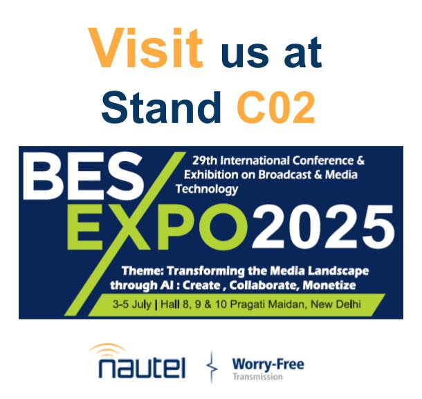 Join us at BES EXPO Stand C02 and meet with Vishwajeet Chauhan and Hermann Zensen. 
nautel.com
 #BESExpo2025 #radiobroadcast