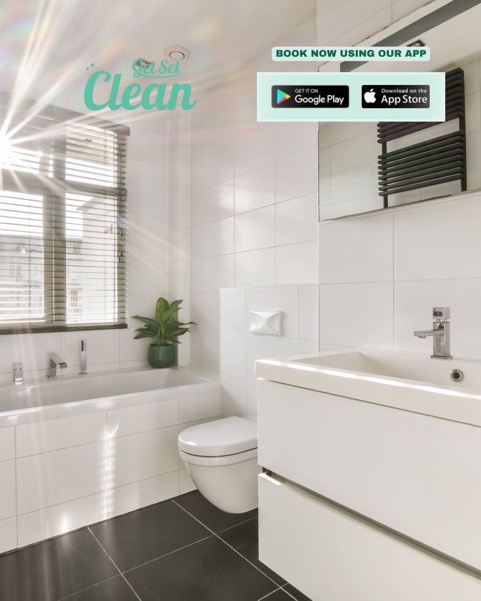 Get_Set_Clean's tweet image. Grout, tiles, taps – we leave your bathroom spotless. Because it’s the little details that matter: getsetclean.co.uk/services/domes…

#BathroomCleaner #SpotlessClean #FreshBathroom #GetSetClean #LondonCleaners #LondonCleaningCompany